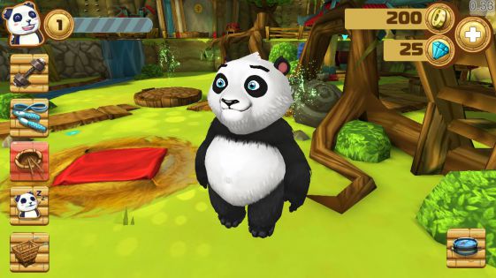 Clumsy Panda (Unity3D, моб. приложение)