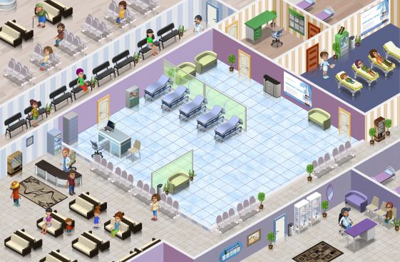 Второй частный кабинет в игре Городская больница